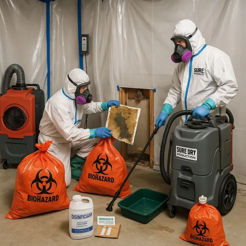 Contaminated Water Handling Protocols process in City View, SC