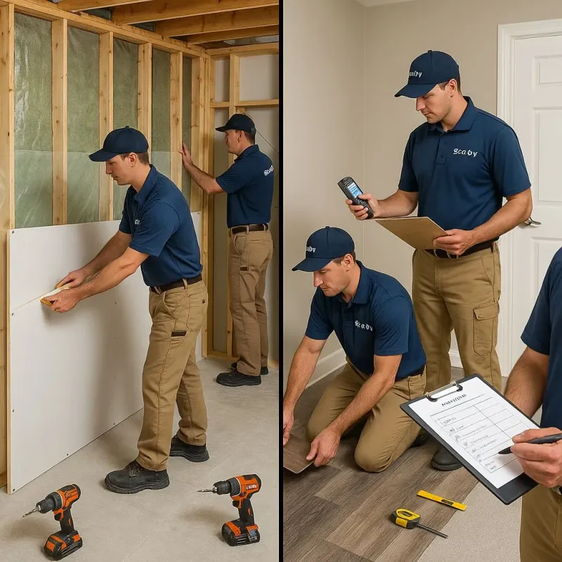 Repairs and Reconstruction process in City View, SC
